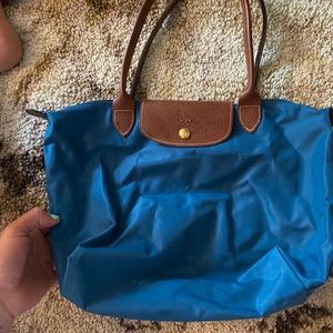 Blue purse